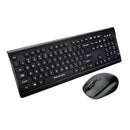 ELEPHANT Wireless Keyboard + Mouse Combo Set (KEM-W2011-BK-ENG) - DataBlitz