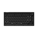 Keychron V1 QMK Barebone Knob Version RGB Backlight Hot-Swappable Frosted Translucent Wired Mechanical Keyboard - Frosted Black (V1Z3) - DataBlitz