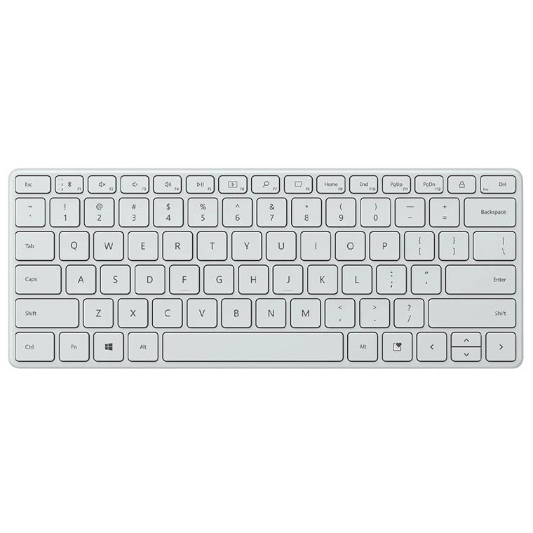 Microsoft Designer Compact Bluetooth Keyboard (Glacier) (21Y-00047)