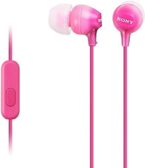 Sony MDR-EX15AP Wired In-Ear Headphones | 9mm Noise Isolation
