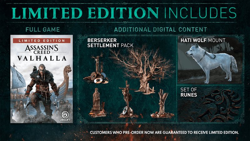 XBOXSX/XONE ASSASSINS CREED VALHALLA LIMITED EDITION (EU) - DataBlitz