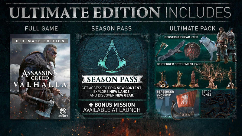 PS4 ASSASSINS CREED VALHALLA ULTIMATE EDITION REG.3 - DataBlitz