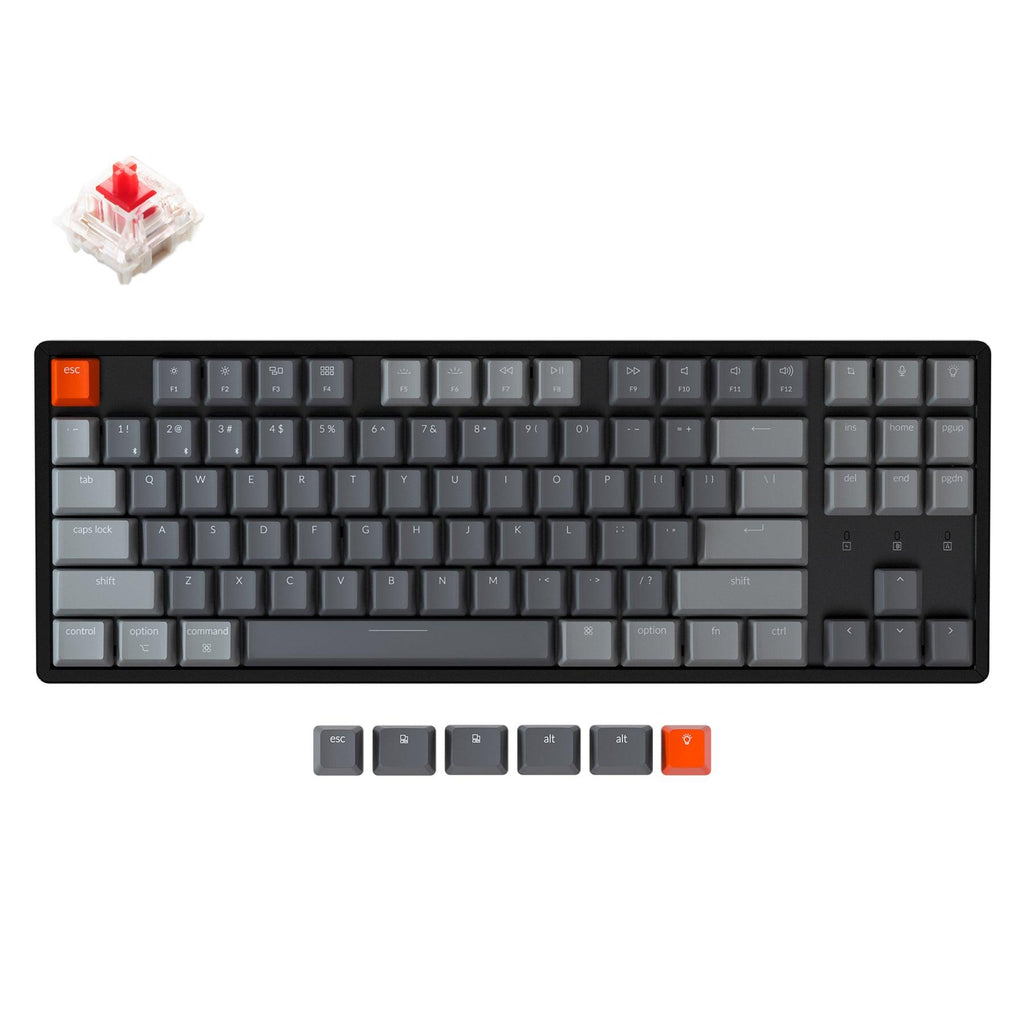 Keychron-K8-tenkeyless-wireless-mechanical-keyboard-for-Mac-Windows-iOS ...