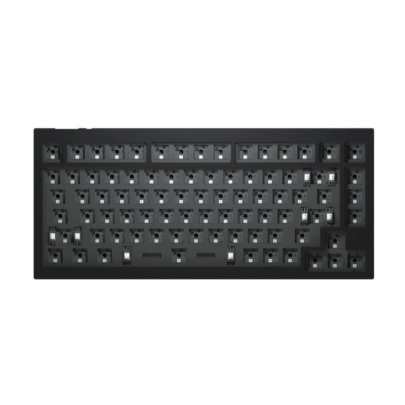 Keychron Q1 QMK Custom Mechanical Barebone Keyboard (Carbon Black) (Q1A1) - DataBlitz