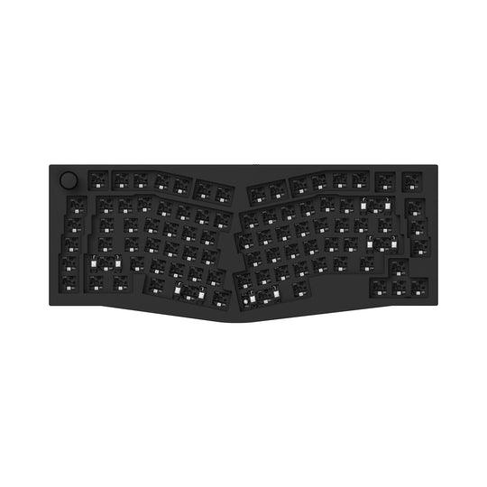 Keychron Q10 (Alice Layout) QMK Custom Mechanical Barebone Knob Keyboard - Carbon Black (Q10B1) - DataBlitz