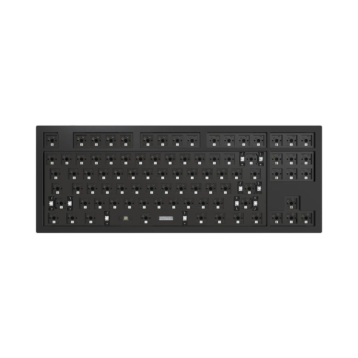 Keychron Q3 QMK Custom Mechanical Barebone Wired Keyboard (Carbon Black) (Q3A1) - DataBlitz