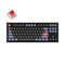Keychron V3 QMK Custom Mechanical Hot-Swappable RGB Backlight Keyboard - Black (K Pro Red Switch) (V3B1) - DataBlitz