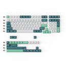 Keychron Cherry Profile Double Shot PBT Full Set Keycaps - White Mint