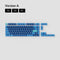 Keychron OEM Dye-Sub PBT Keycap Set - Ocean (JM-72)
