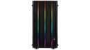 Aerocool Klaw-G-BK-V1 Tempered Glass RGB Mid-Tower Case (Black) - DataBlitz