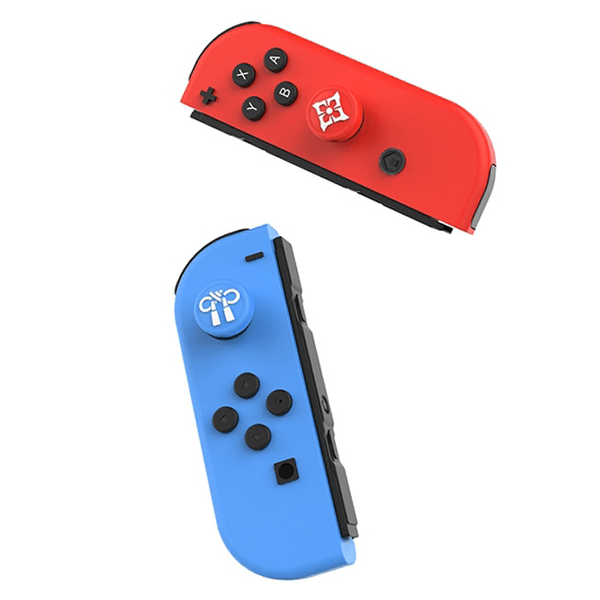 IINE NSW ANALOG CAPS FOR JOY-CON MONSTER HUNTER RISE RED/BLUE (L494) - DataBlitz