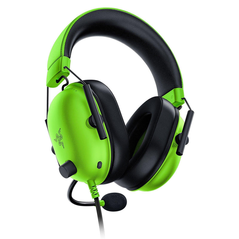 RAZER BLACKSHARK V2 X MULTI-PLATFORM WIRED ESPORTS HEADSET (GREEN) - DataBlitz