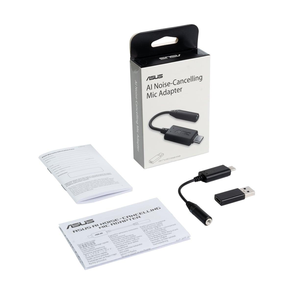 ASUS AI NOISE-CANCELING MIC ADAPTER - DataBlitz
