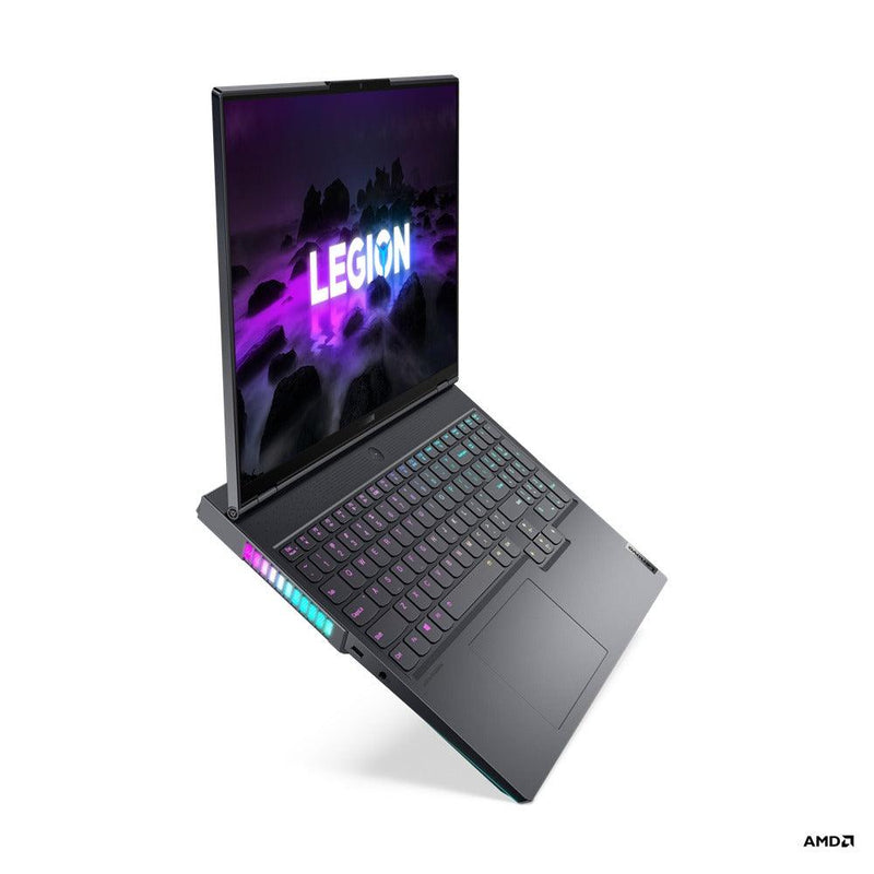 LENOVO Legion 7 16ACHG6 82N60052PH Gaming Laptop (Storm Grey) | 16" WQXGA | Ryzen 7 5800H | 32 GB DDR4 | 2TB SSD | RTX 3070 | Windows 10 | LENOVO Legion Active Gaming Backpack (GX41C86982) - DataBlitz