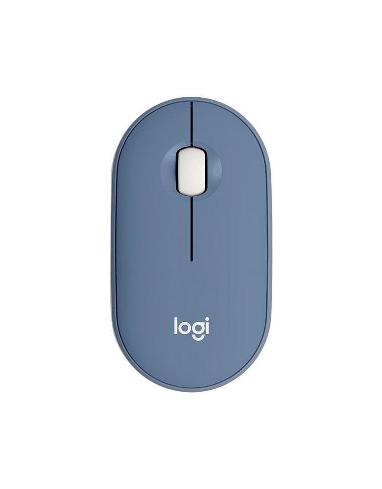 LOGITECH Pebble M350 Wireless Mouse (Blueberry) - DataBlitz