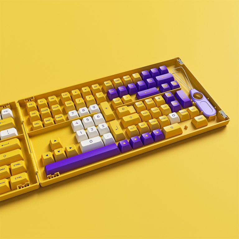 AKKO LOS ANGELES FULL KEYCAPS SET ASA 158 KEYS - DataBlitz