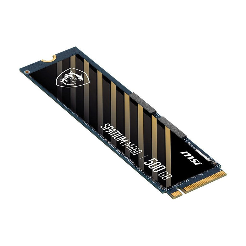 MSI Spatium M450 500GB PCIE 4.0 NVME M.2 SSD - DataBlitz