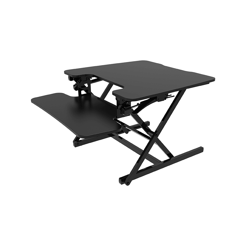 FLEXISPOT STANDING DESK CONVERTER 27-INCHES (M8-BLACK) - DataBlitz