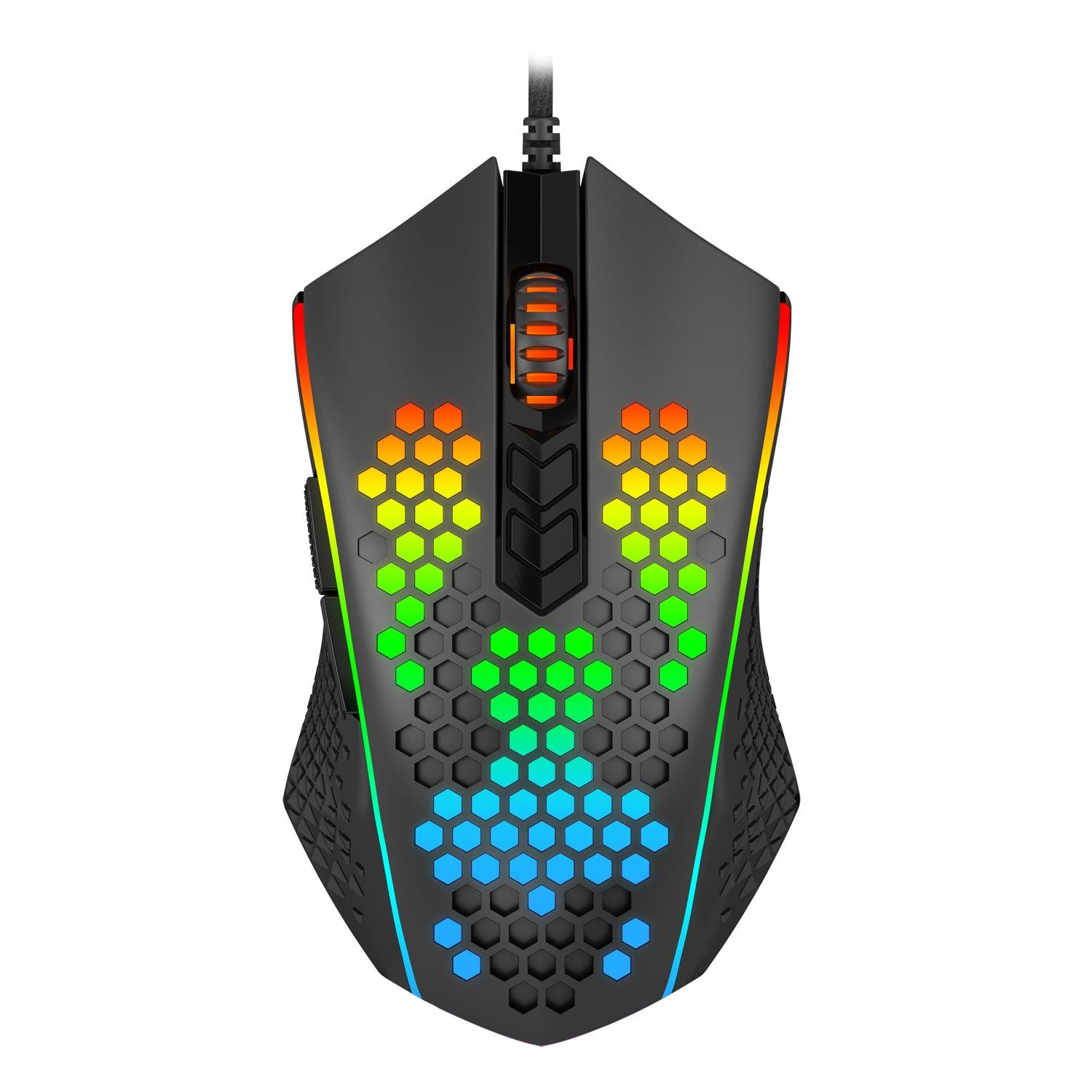REDRAGON MEMEANLION HONEYCOMB RGB WIRED GAMING MOUSE (M809-K) - DataBlitz
