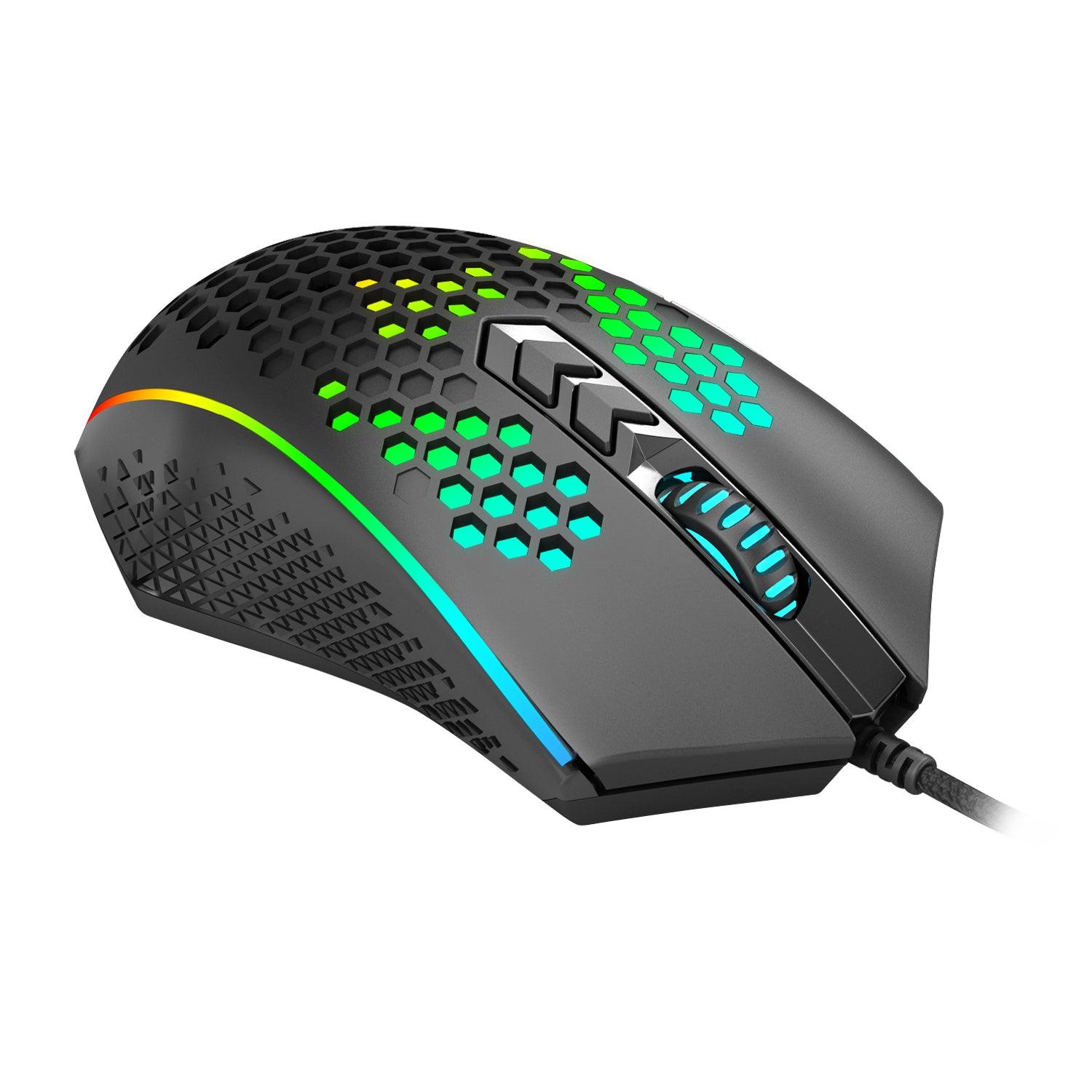REDRAGON MEMEANLION HONEYCOMB RGB WIRED GAMING MOUSE (M809-K) - DataBlitz