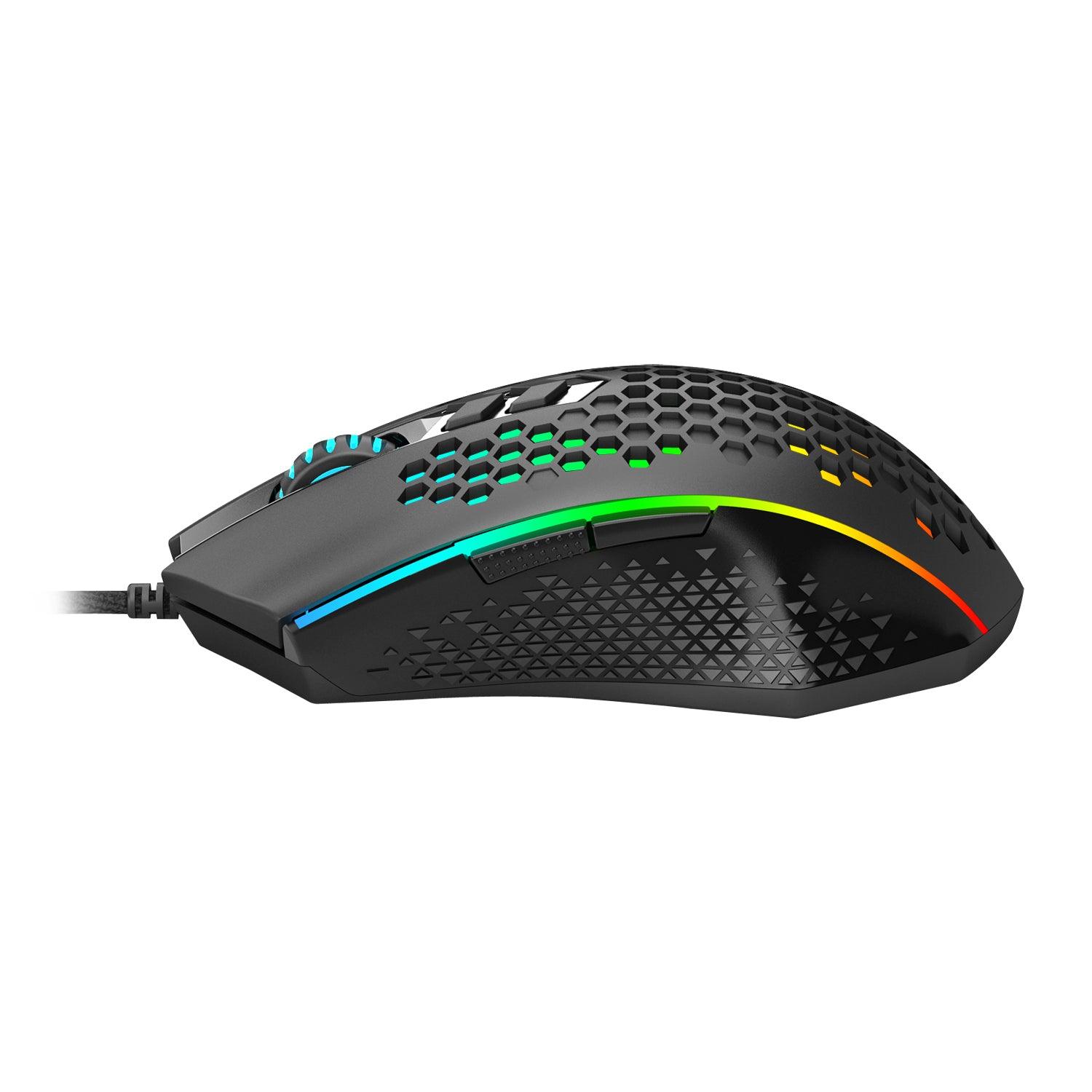 REDRAGON MEMEANLION HONEYCOMB RGB WIRED GAMING MOUSE (M809-K) - DataBlitz