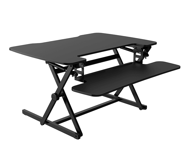 FLEXISPOT STANDING DESK CONVERTER 35-INCHES (M8M-BLACK) - DataBlitz