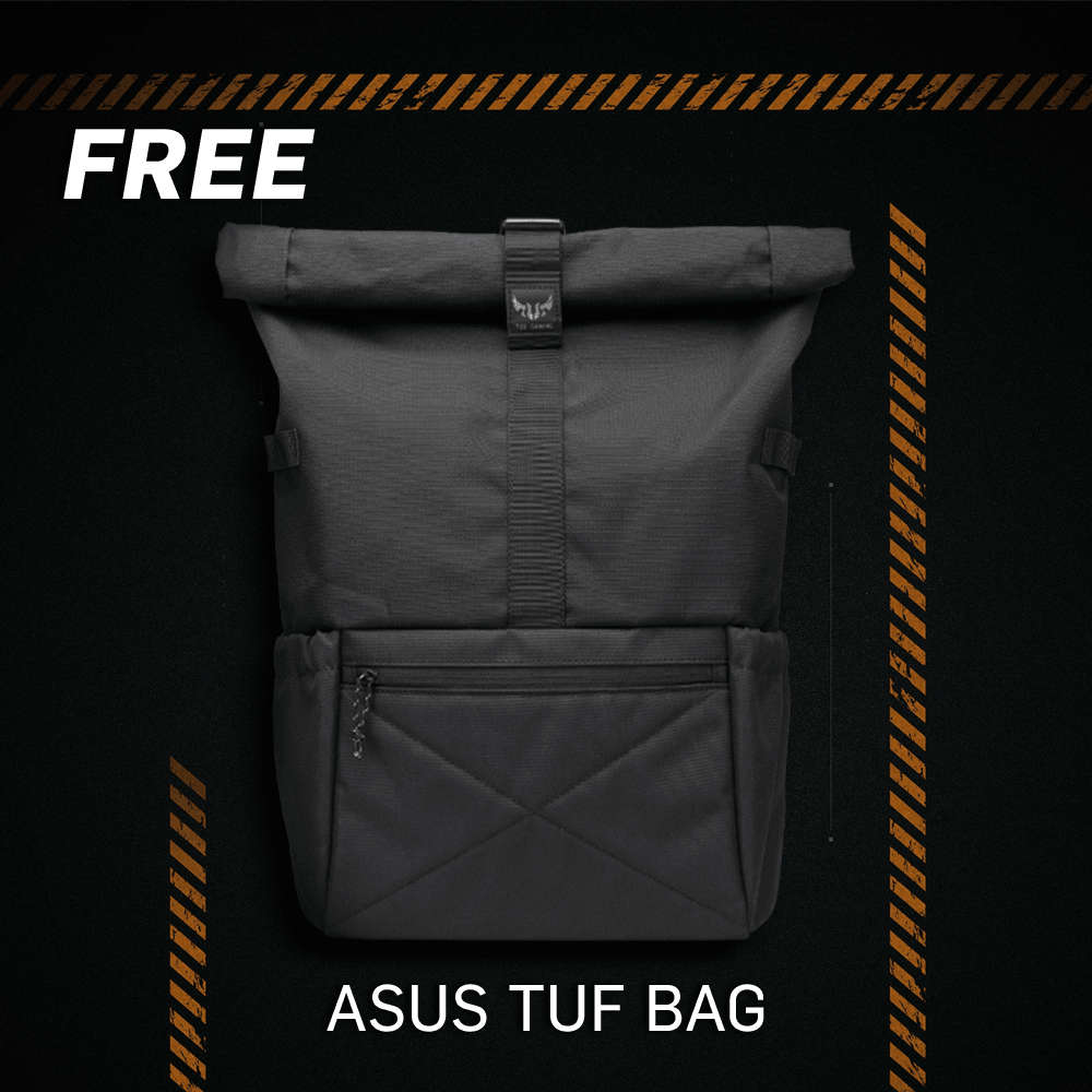 ASUS TUF F15 FX506HM-HN095T GAMING LAPTOP | 15.6" FHD | i5-11400H | 8GB DDR4 | 512GB SSD | RTX 3060 | WIN10 + ASUS TUF BAG - DataBlitz