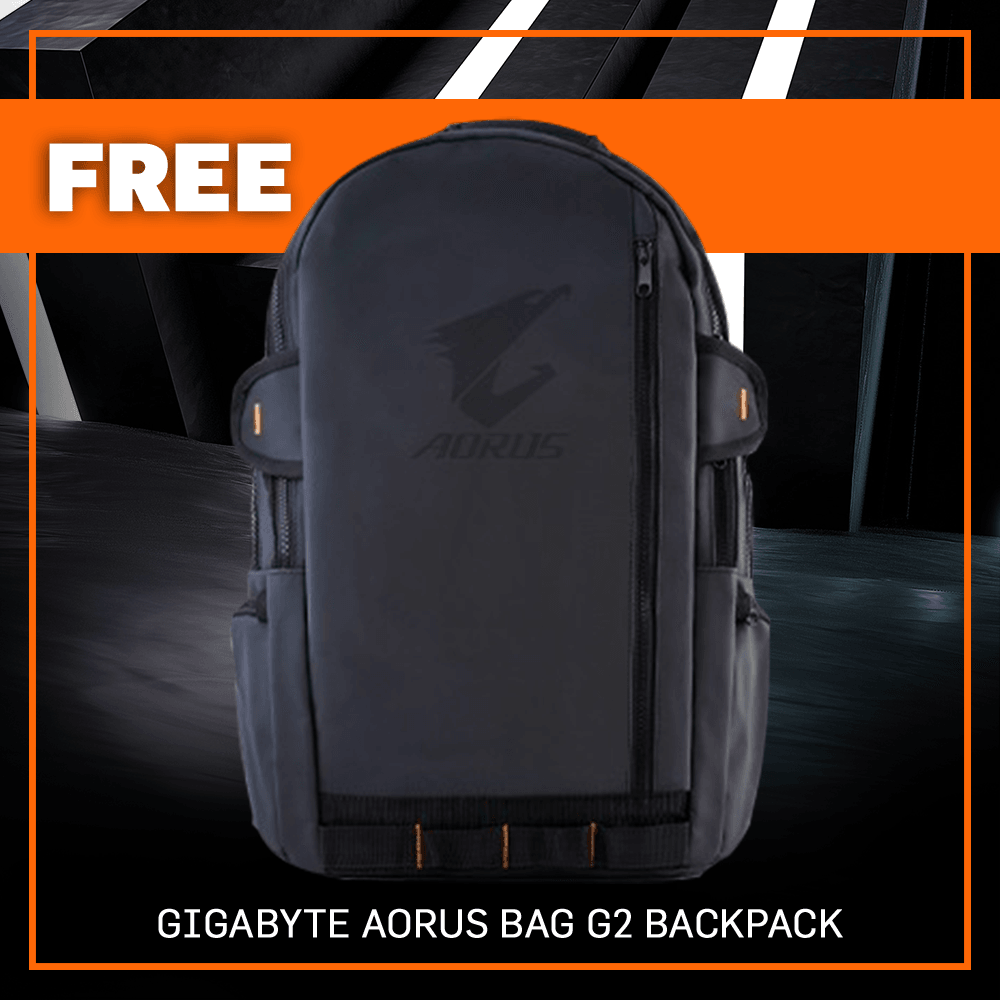 GIGABYTE AORUS 15P YD-73S1224G0 GAMING LAPTOP (BLACK) | 15.6" IPS | i7-11800H | 16GB DDR4 | 1TB SSD | RTX 3080 | WIN11 + GIGABYTE AORUS G2 BACKPACK (BLACK) - DataBlitz