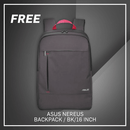 ASUS VIVOBOOK K413EA-EB362T LAPTOP (SILVER) | 14" FHD | i5-1135G7 | 8GB DDR4 | 512GB SSD | IRIS XE | WIN10 + ASUS NEREUS BACKPACK (BLACK) - DataBlitz