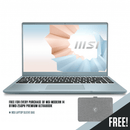 MSI Modern 14 B11MO-256PH Premium Ultrabook | 14" FHD | 16GB DDR4 | 512GB SSD | INTEL IRIS XE | WIN10