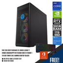 LENOVO LEGION T7 34IMZ5 90Q9005PPP NV RTX3080 CORE I9-11900KF 32GB RAM 1TB SSD TOWER (34L) GAMING DESKTOP (BLACK) + MS OFFICE H&S 2021 + KM300 RGB COMBO - DataBlitz