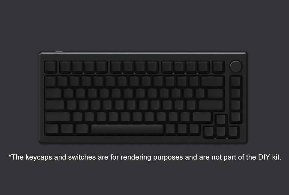 AKKO MOD007 RGB MECHANICAL KEYBOARD HOT-SWAPPABLE DIY KIT GASKET MOUNT WITH 82-KEY LAYOUT (BLACK) - DataBlitz