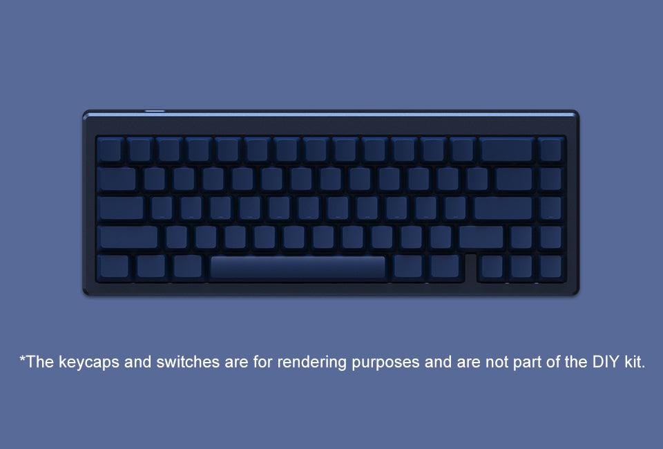 AKKO MOD005 RGB MECHANICAL KEYBOARD HOT-SWAPPABLE DIY KIT GASKET MOUNT WITH 67-KEY LAYOUT (BLUE) - DataBlitz