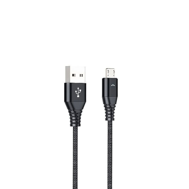 Motivo H26 Data Cable Braided Wire 200CM Micro USB (Black)