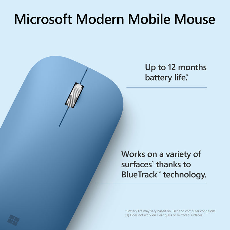 Microsoft Modern Bluetooth Mobile Mouse (Sapphire) (KTF-00077)