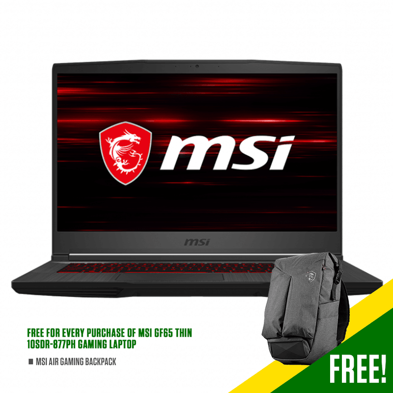 MSI GF65 THIN 10SDR-877PH 15.6" GAMING LAPTOP - DataBlitz
