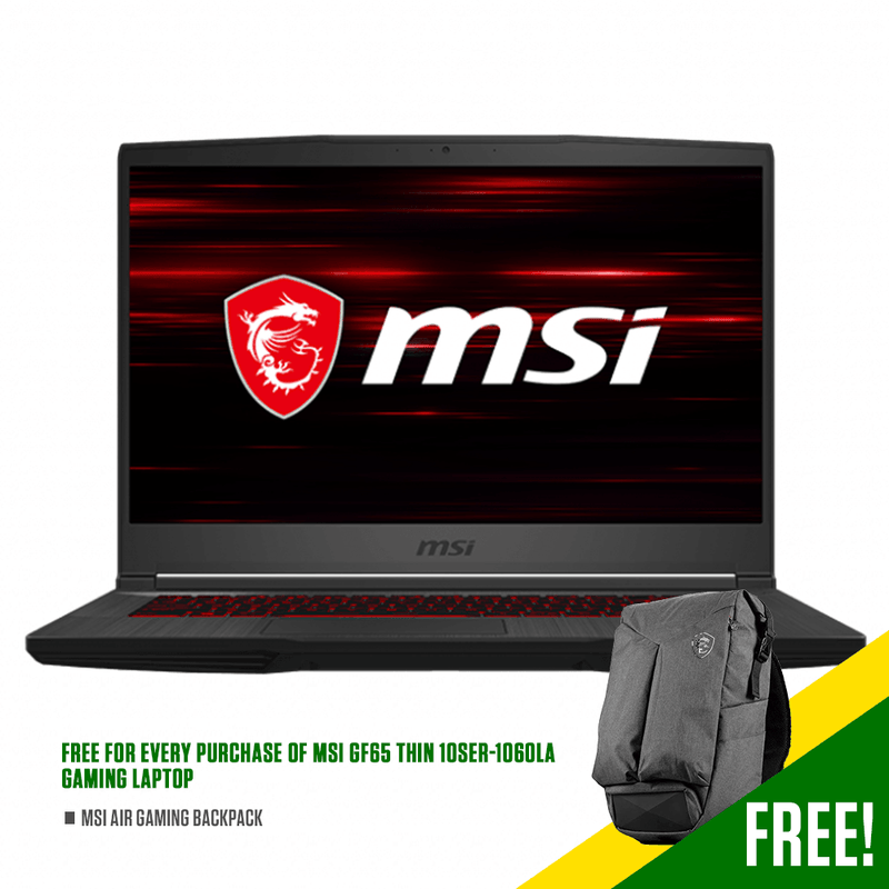 MSI GF65 THIN 10SER-1060LA 15.6" GAMING LAPTOP - DataBlitz