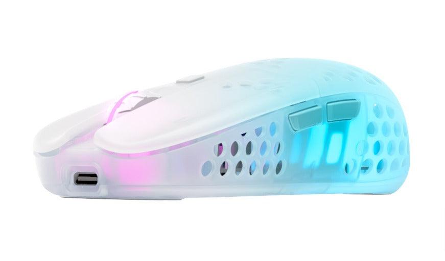 XTRFY MZ1 RGB Ultra-Light Wireless Gaming Mouse (White) - DataBlitz
