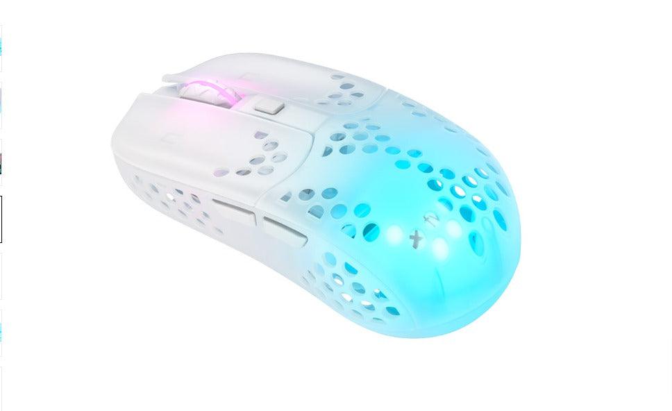 XTRFY MZ1 RGB Ultra-Light Wireless Gaming Mouse (White) - DataBlitz