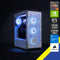 Aurora ICUE 220T RGB Airflow Gaming PC | RYZEN 7 5700X | 16GB RAM DDR4 | 512GB M.2 SSD | RTX 3060 | Windows 11 - DataBlitz