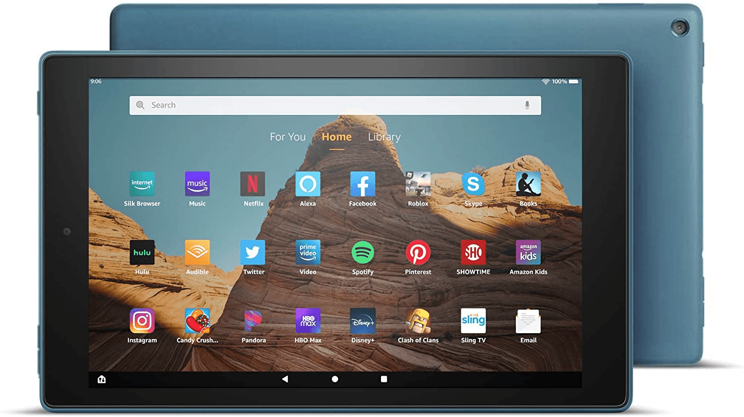 AMAZON FIRE HD 10 TABLET WITH ALEXA 32GB (TWILIGHT BLUE) - DataBlitz