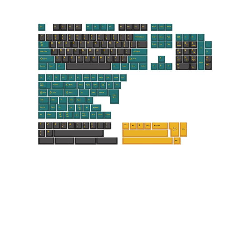 Akko Marrs Green Keycaps Set Cherry 184-Keys - DataBlitz