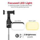 Promate Mediapod Remote Motion Controlled Selfie Stand With LED Light - DataBlitz