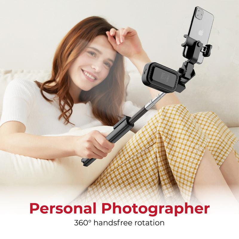 Promate Mediapod Remote Motion Controlled Selfie Stand With LED Light - DataBlitz