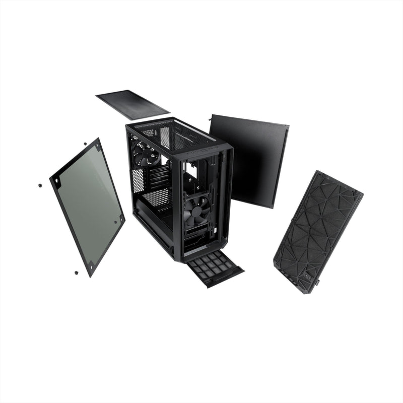 Fractal Design Meshify C Mini Dark TG Micro ATX Case (FD-CA-MESH-C-MINI-BKO-TGD) - DataBlitz