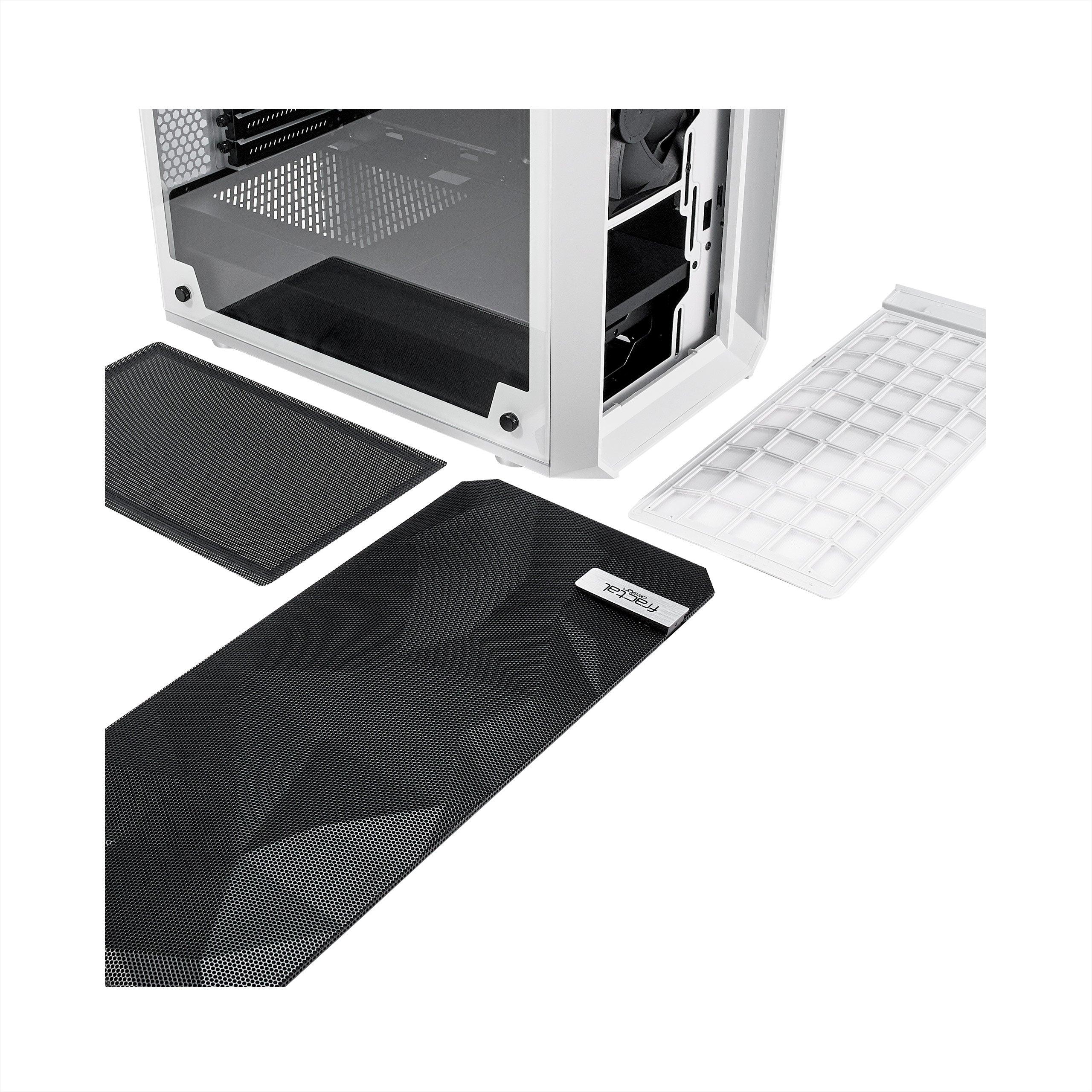 Fractal Design Meshify C ATX Mid-Tower Case (White) (FD-CA-MESH-C-WT-TGC) - DataBlitz