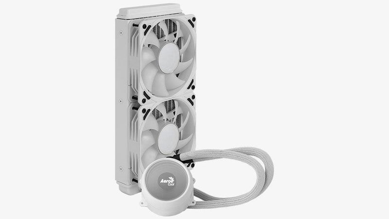 Aerocool Mirage L240 240MM ARGB Liquid Cpu Cooler (White) - DataBlitz