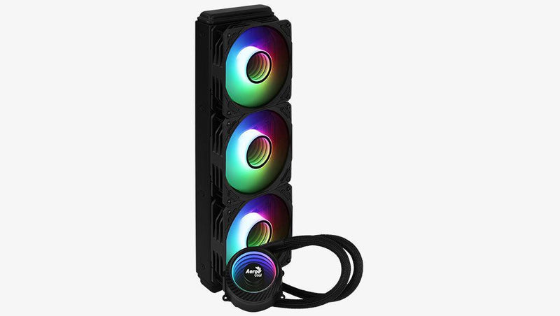 Aerocool Mirage L360 360MM ARGB Liquid CPU Cooler (Black) - DataBlitz