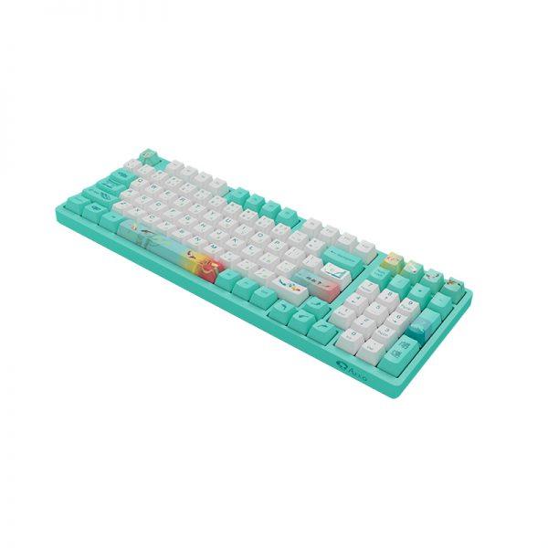 AKKO MONETS POND 3098 MECHANICAL KEYBOARD (AKKO SWITCH 2ND GEN PINK) - DataBlitz