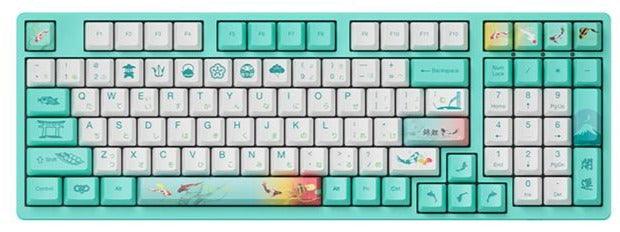 AKKO MONETS POND 3098 MECHANICAL KEYBOARD (AKKO SWITCH 2ND GEN PINK) - DataBlitz